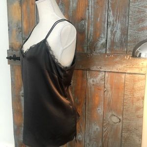 All Saints olive green camisole